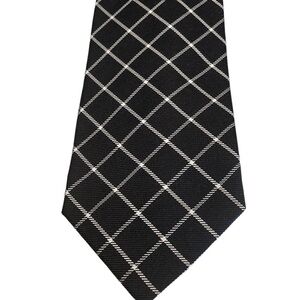 Daniel Cremieux Silk Tie Black/White/Gray